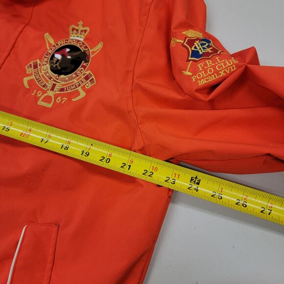 Orange Polo Ralph Lauren Jacket *RARE* Mercer Classic - Picture 13 of 14
